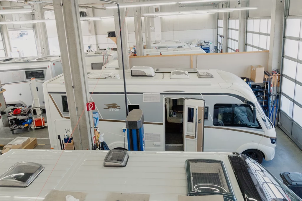 Werkstatt und Service bei Caravan Zellerer GmbH, Sulzemoos